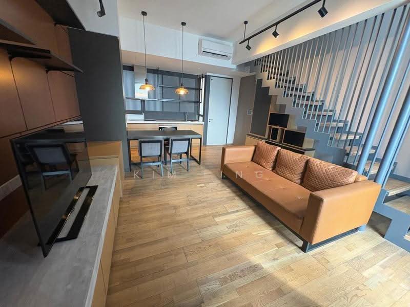 Kondominium untuk Disewa di Twy Duplex Condos - Kim Ling - Living Room - PropertyGuru.com.my