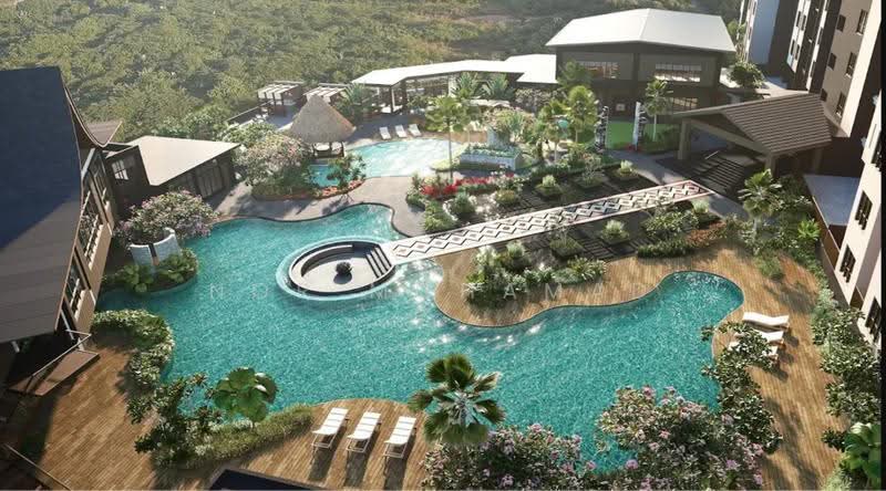 Kediaman Servis untuk Dijual di Residensi Dian II - Nor Mohamad - Pool - PropertyGuru.com.my