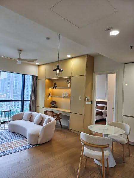 Service Residence for Sale at TRX Residences - Ric Cheah - Living Room - PropertyGuru.com.my