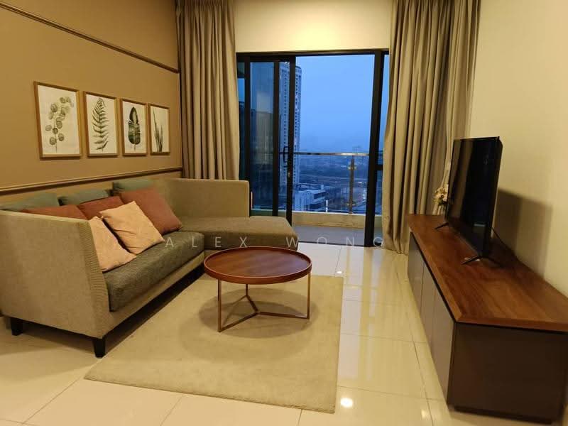 Service Residence for Rent at V Residence 2 @ Sunway Velocity - Alex Wong - Living Room - PropertyGuru.com.my