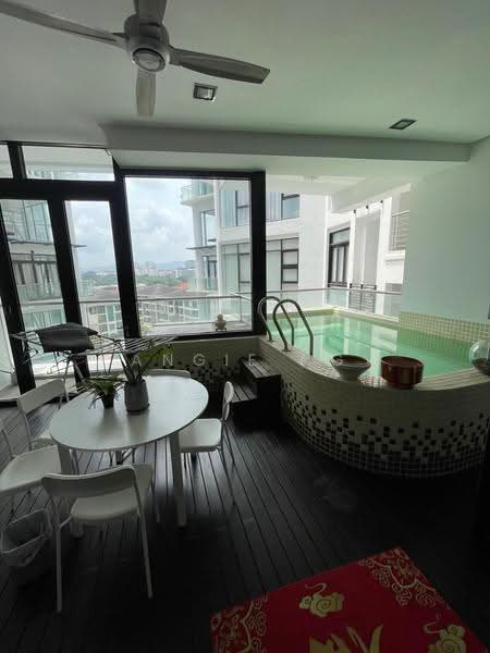 Kondominium untuk Disewa di Gallery @ U-Thant - Angie Ng - Balcony - PropertyGuru.com.my