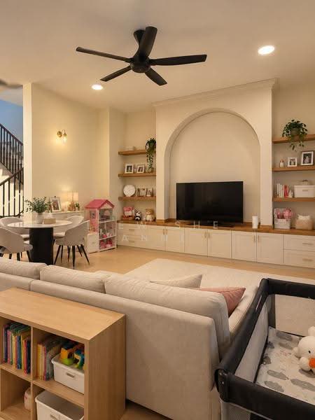2-storey Terraced House for Rent in Setia Safiro (Cyberjaya) - Liew She Anne - Living Room - PropertyGuru.com.my