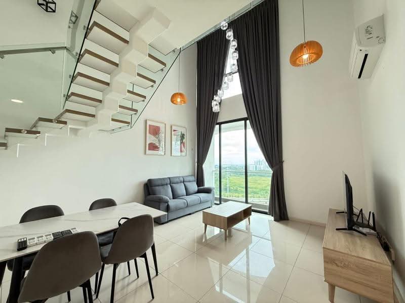 Service Residence for Rent at The M @ Medini Macrolink - Mr Lu - Living Room - PropertyGuru.com.my