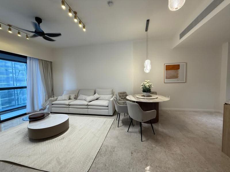 Service Residence for Sale at TRX Residences - Dickson Yeoh - Living Room - PropertyGuru.com.my
