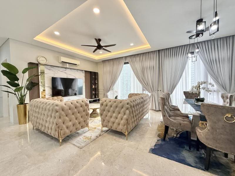 Condominium for Sale at WANGSA 9 RESIDENCY - Aliff Sani - Living Room - PropertyGuru.com.my