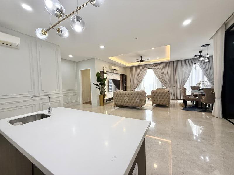 Condominium for Sale at WANGSA 9 RESIDENCY - Aliff Sani - Living Room - PropertyGuru.com.my