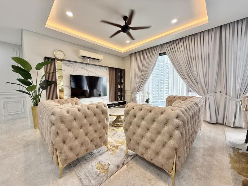Condominium for Sale at WANGSA 9 RESIDENCY - Aliff Sani - Living Room - PropertyGuru.com.my
