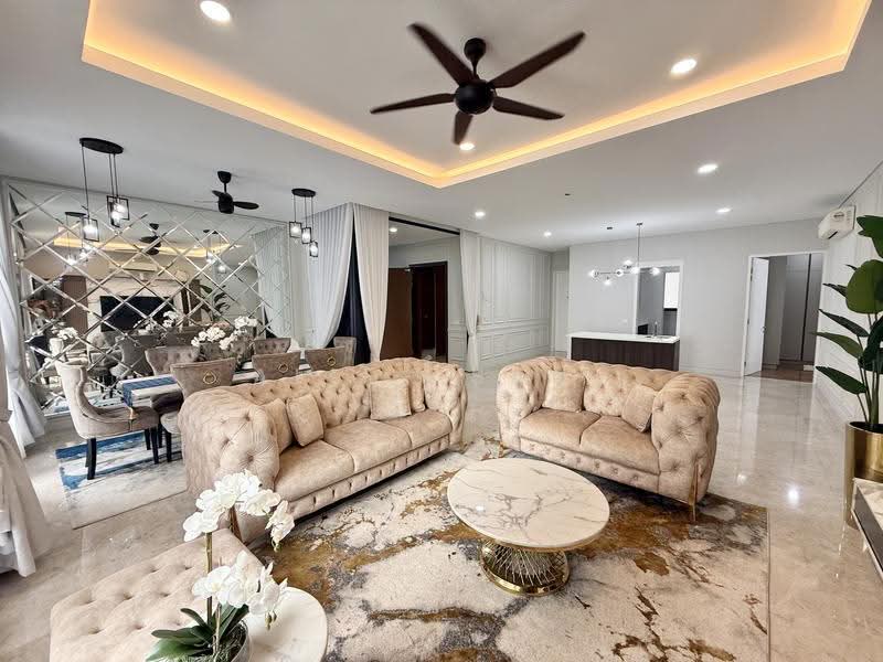 Condominium for Sale at WANGSA 9 RESIDENCY - Aliff Sani - Living Room - PropertyGuru.com.my