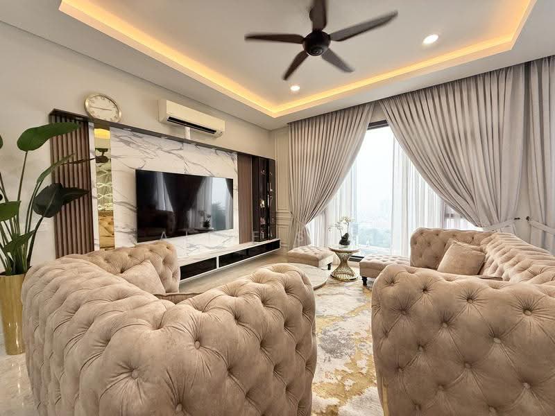 Condominium for Sale at WANGSA 9 RESIDENCY - Aliff Sani - Living Room - PropertyGuru.com.my