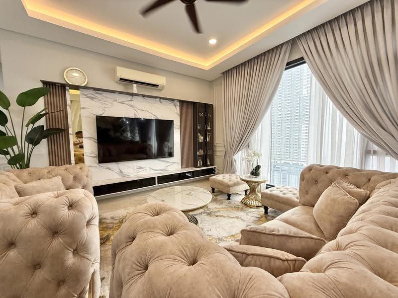 Condominium for Sale at WANGSA 9 RESIDENCY - Aliff Sani - Living Room - PropertyGuru.com.my