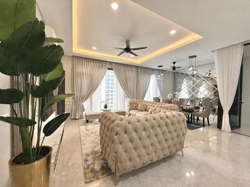 Condominium for Sale at WANGSA 9 RESIDENCY - Aliff Sani - Living Room - PropertyGuru.com.my