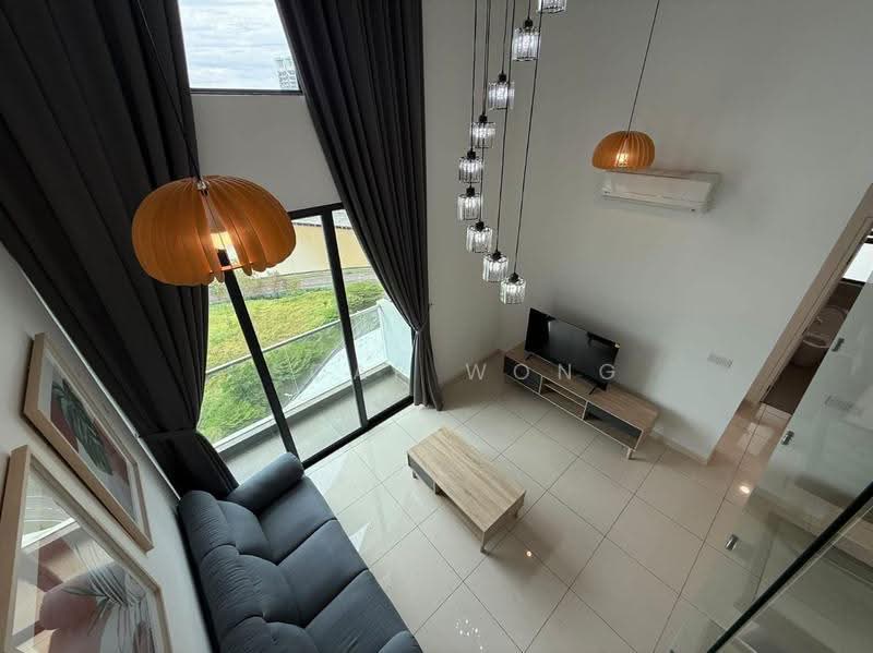 Service Residence for Rent at The M @ Medini Macrolink - Oscar Wong - Living Room - PropertyGuru.com.my