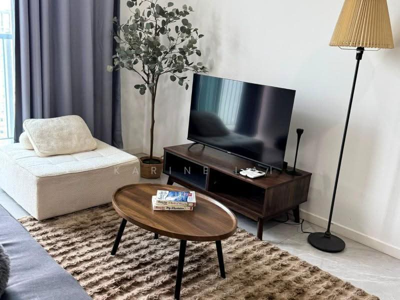 Service Residence for Sale at Bay Suites - Karine Lai - Living Room - PropertyGuru.com.my