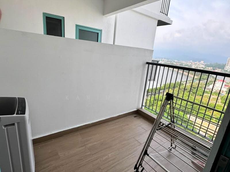 Service Residence for Sale at Bay Suites - Karine Lai - Balcony - PropertyGuru.com.my