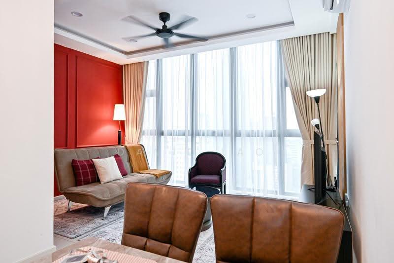 Kediaman Servis untuk Disewa di Majestic Residence - David Lao - Living Room - PropertyGuru.com.my