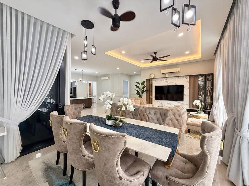 Condominium for Sale at WANGSA 9 RESIDENCY - Ashraff Daniel - Living Room - PropertyGuru.com.my