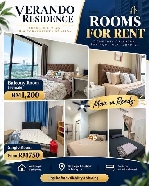 Kondominium untuk Disewa di Verando Residence - Sze Yan Shim - Bedroom - PropertyGuru.com.my