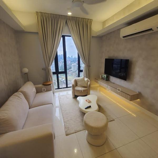 Kondominium untuk Disewa di The Sentral Suites - Adrian Foo - Living Room - PropertyGuru.com.my