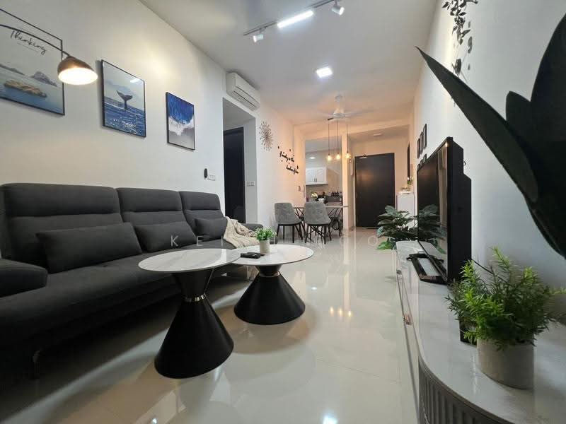 Kediaman Servis untuk Disewa di Sunway Velocity TWO - Keith Foo - Living Room - PropertyGuru.com.my