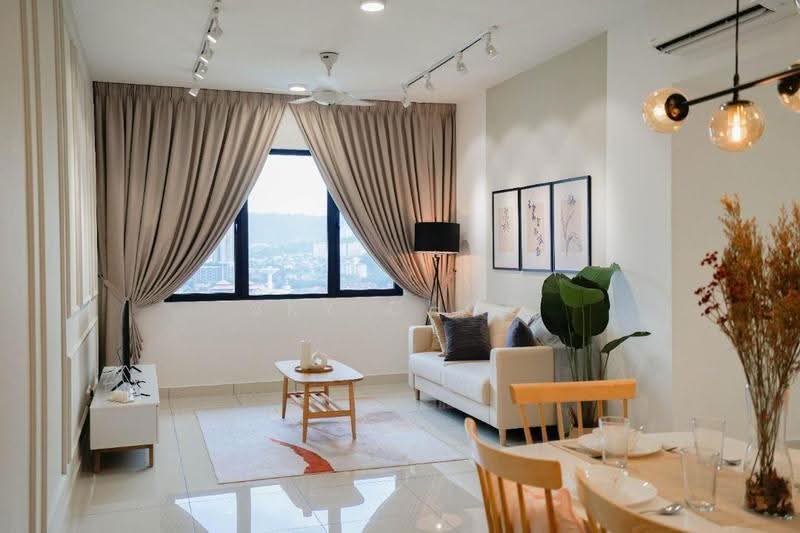 Kediaman Servis untuk Disewa di Meta City - Sky Choo - Living Room - PropertyGuru.com.my