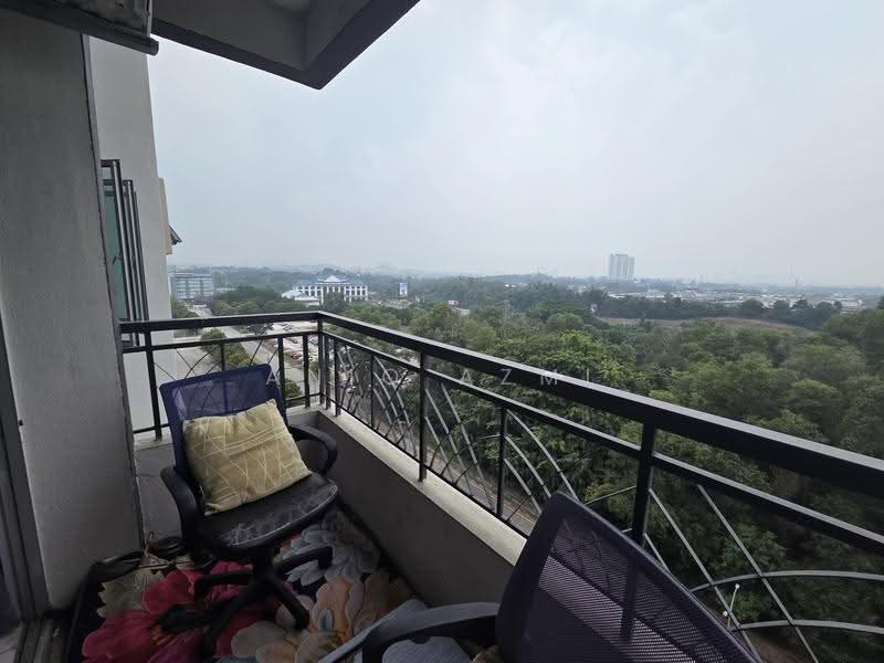 Kondominium untuk Dijual di Unipark Condominium - Aniq Azmi - Balcony - PropertyGuru.com.my
