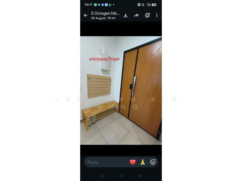 Kediaman Servis untuk Dijual di The Octagon - Ivy Tang Kim Hong - Entrance - PropertyGuru.com.my