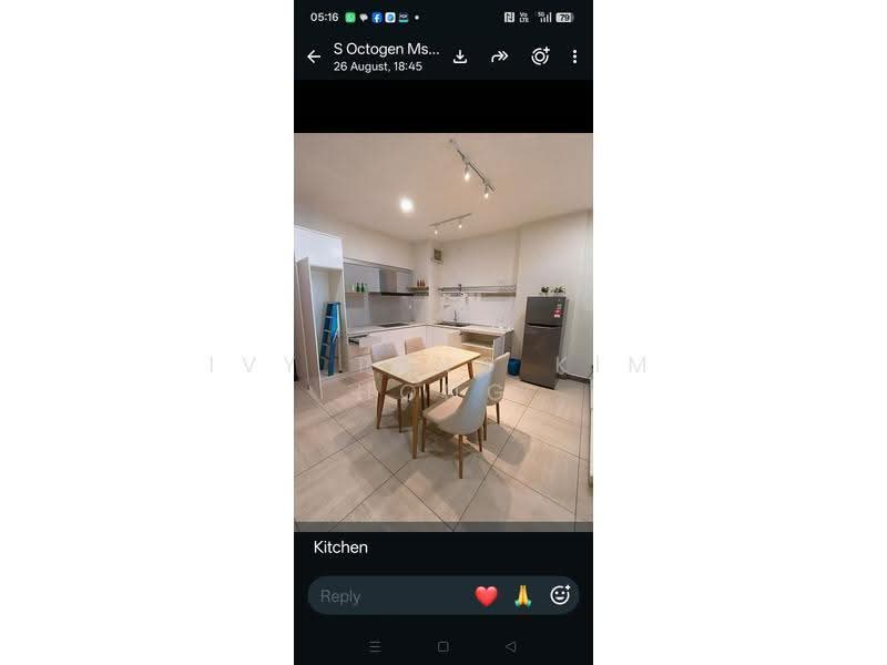 Kediaman Servis untuk Dijual di The Octagon - Ivy Tang Kim Hong - Kitchen - PropertyGuru.com.my