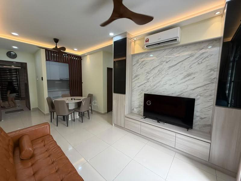 Service Residence for Rent at Aliff Heights (Residensi Mutiara Indah) - YC Fung - Living Room - PropertyGuru.com.my