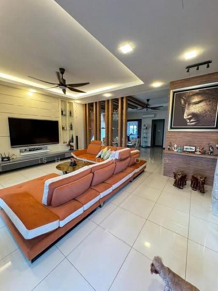 Semi-Detached House for Sale in Bandar Seri Alam (Masai) - Sharon Ong - Living Room - PropertyGuru.com.my