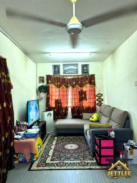 Flat for Sale at Rebana Flat - Tom Lee - Living Room - PropertyGuru.com.my
