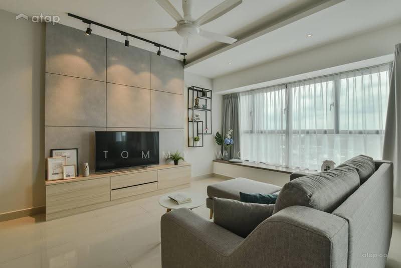 Kediaman Servis untuk Dijual di Arena Residences 2 - Tommy Wong - Living Room - PropertyGuru.com.my