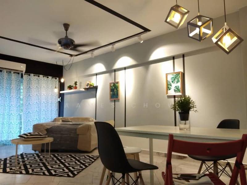 Apartment for Rent at Grandeur Tower - Aames Chow - Living Room - PropertyGuru.com.my