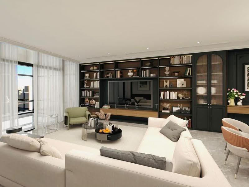 Service Residence for Sale at Four Seasons Place - Michelle Tan - Living Room - PropertyGuru.com.my