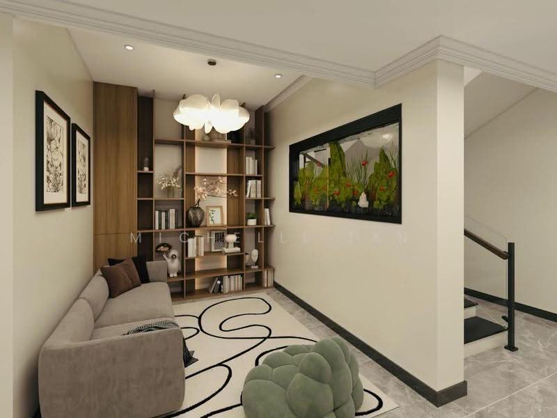 Service Residence for Sale at Four Seasons Place - Michelle Tan - Living Room - PropertyGuru.com.my