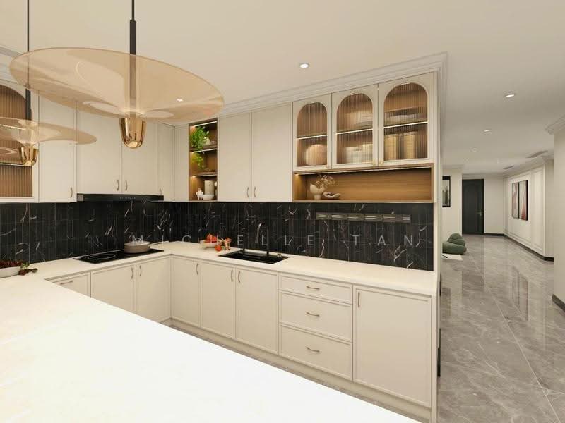 Service Residence for Sale at Four Seasons Place - Michelle Tan - Kitchen - PropertyGuru.com.my