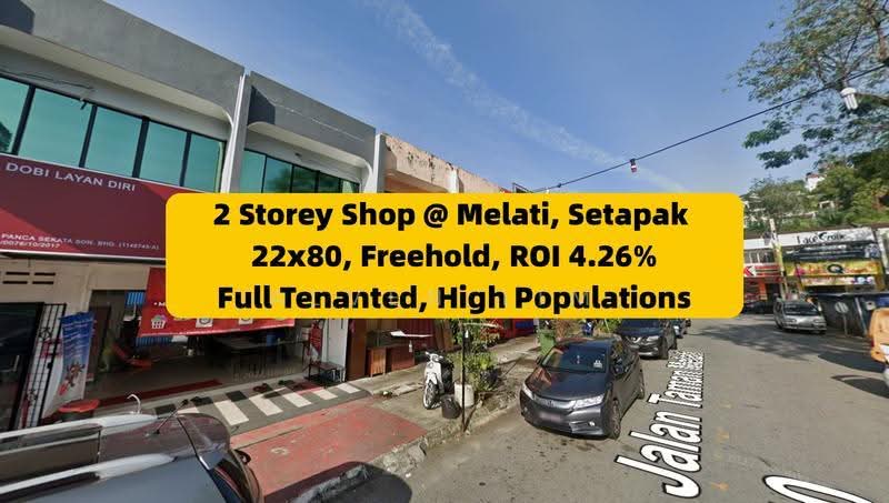 Shop for Sale in Taman Melati (Setapak) - Alven Lim - PropertyGuru.com.my