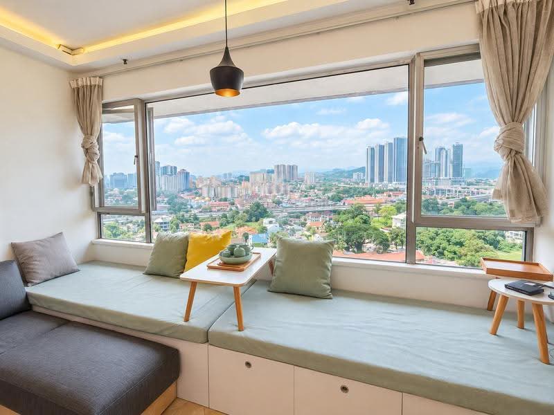 Apartment for Sale at Sucasa Corporate - Kenson Ho - Living Room - PropertyGuru.com.my