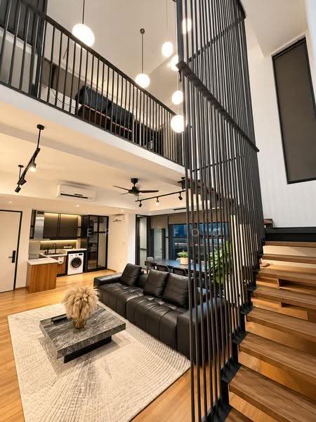 Condominium for Rent at Twy Duplex Condos - Erik Foo - Living Room - PropertyGuru.com.my
