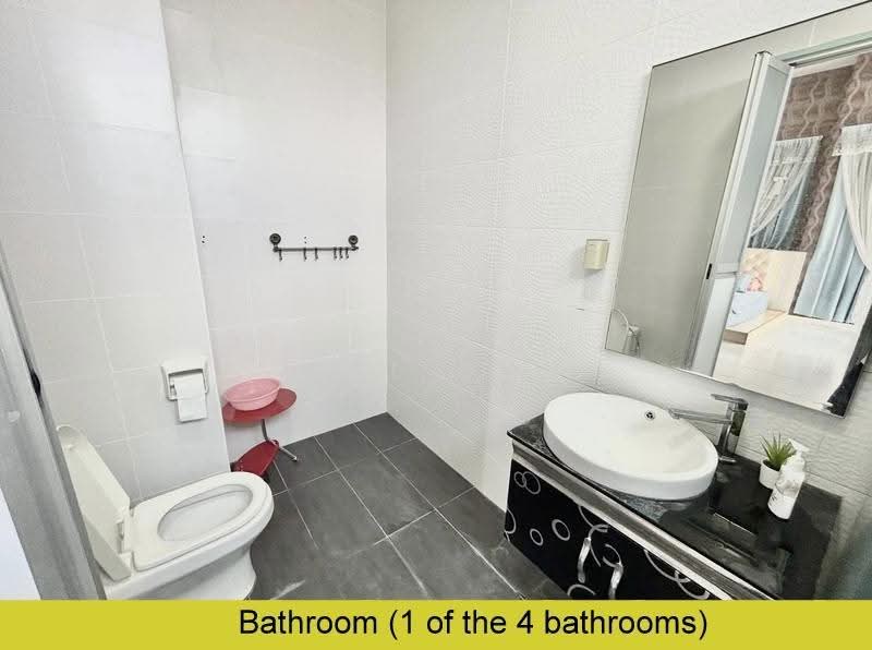 Rumah Kluster untuk Dijual di Setia Tropika (Johor Bahru) - Bill Ong - Bathroom - PropertyGuru.com.my