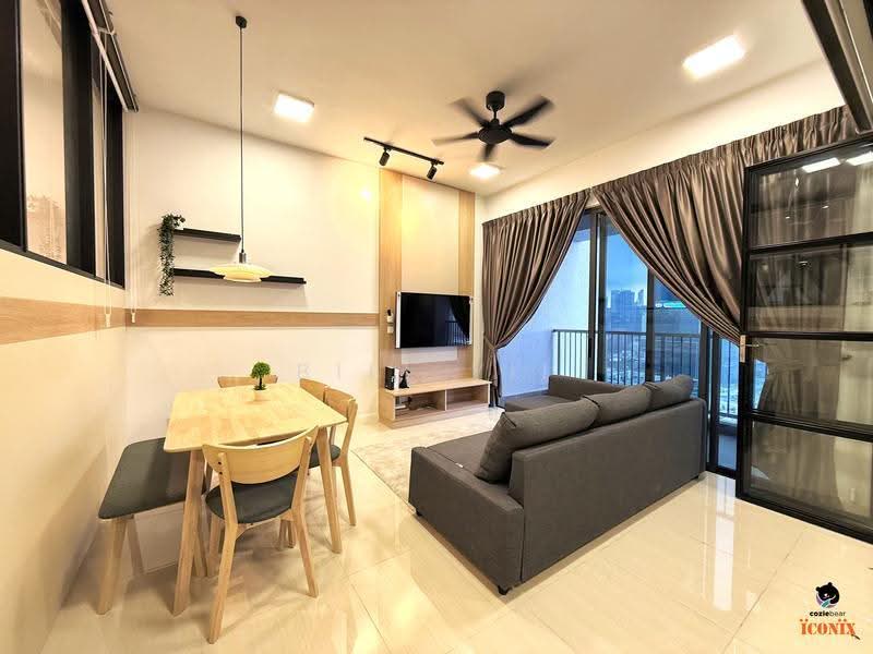 Condominium for Rent at One Cochrane Residence - Bill Yii - Living Room - PropertyGuru.com.my