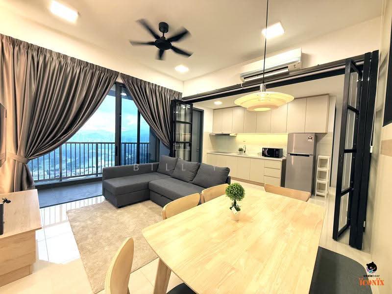 Condominium for Rent at One Cochrane Residence - Bill Yii - Living Room - PropertyGuru.com.my