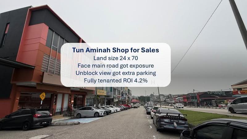 Shop for Sale in Taman Ungku Tun Aminah (Skudai) - Max Loh - Exterior - PropertyGuru.com.my