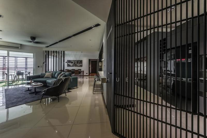 Kediaman Servis untuk Dijual di Megah Rise - Yik Chuen - Living Room - PropertyGuru.com.my