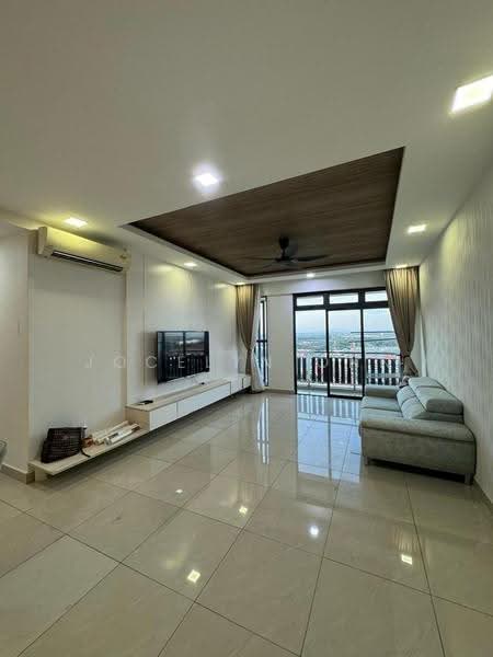 Service Residence for Rent at D'Secret Garden (Pangsapuri Kempas Indah) - Jocelyn Onn - Living Room - PropertyGuru.com.my