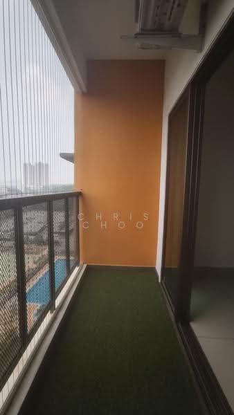 Kondominium untuk Disewa di Residensi Zamrud - Chris Choo - Balcony - PropertyGuru.com.my