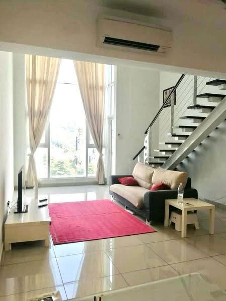 Kediaman Servis untuk Dijual di The Scott Garden SOHO - AZREEN KHALID - Living Room - PropertyGuru.com.my