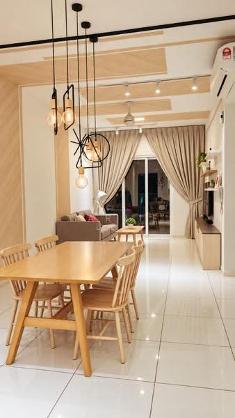 Service Residence for Sale at Eco Sky - Carrie Lee - Living Room - PropertyGuru.com.my