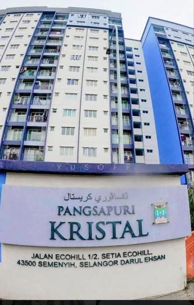 Kondominium untuk Dijual di D'Kristal Apartment (Pangsapuri D'Kristal) - DILLA YUSOFF - PropertyGuru.com.my