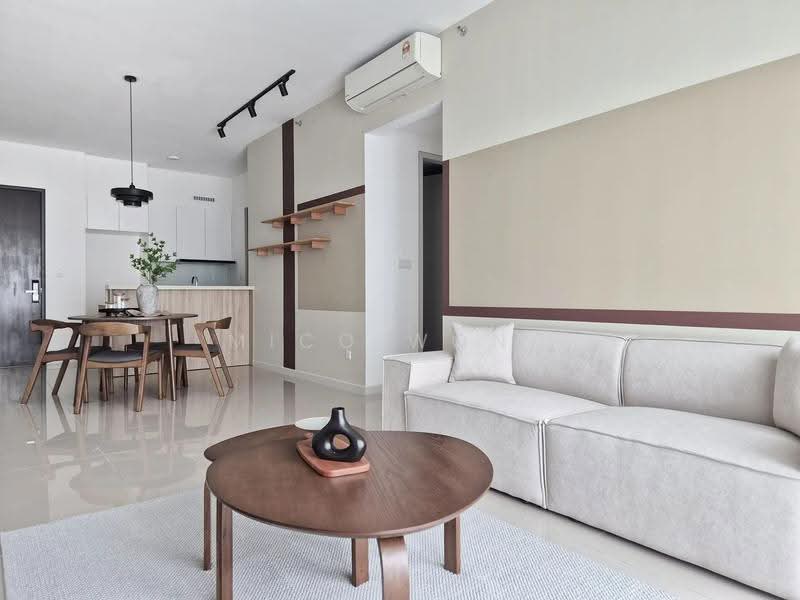 Kediaman Servis untuk Disewa di Sunway Belfield - Mico Wong - Living Room - PropertyGuru.com.my