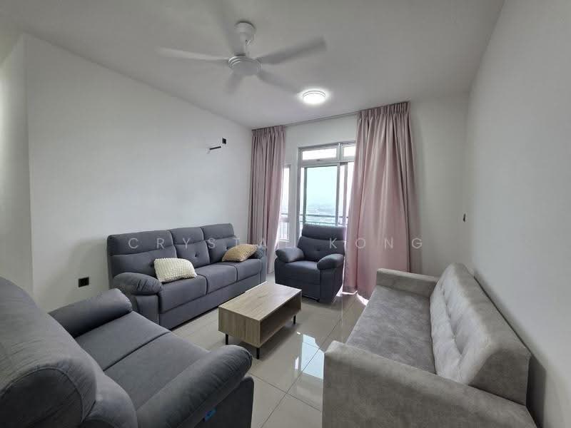 Service Residence for Rent at One 49 Residence - Crystal Kong - Living Room - PropertyGuru.com.my